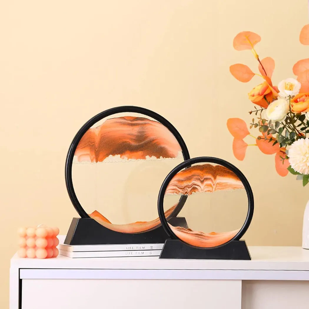 Mirror Moving Sand Art