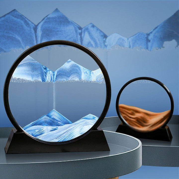 Mirror Moving Sand Art